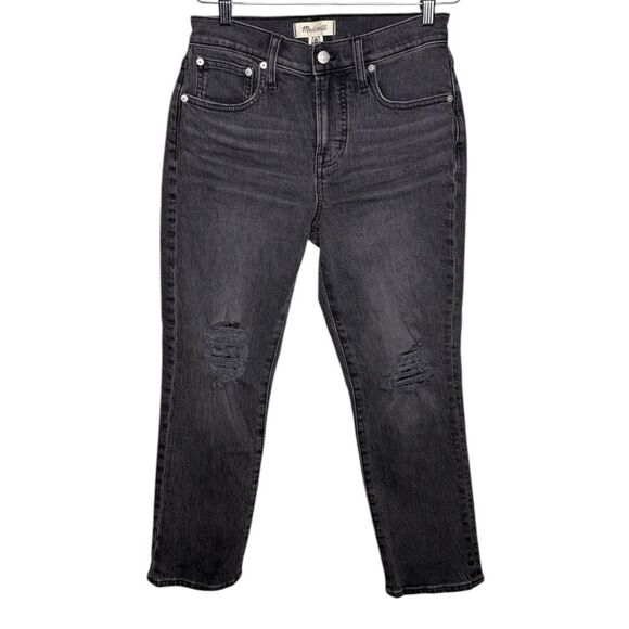Madewell the perfect vintage jeans size 26 P  black - Picture 1 of 6